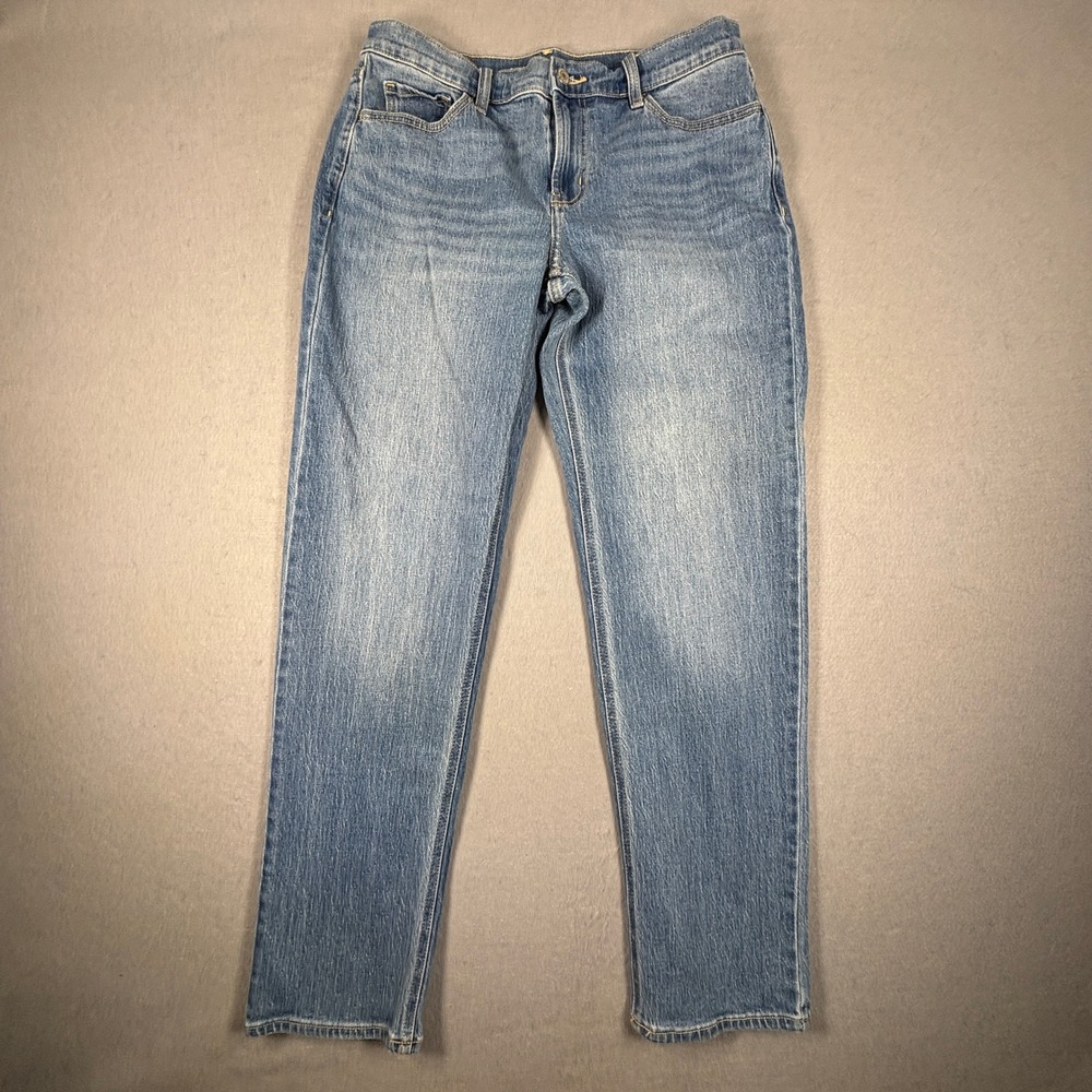 Old Navy‎ Wow Boyfriend Jeans Women's 8 Mid-Rise Straight Leg Denim
